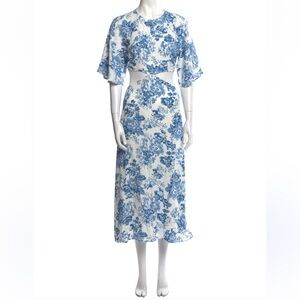 Reformation Benny Dress in Olympia Blue | Sz 0